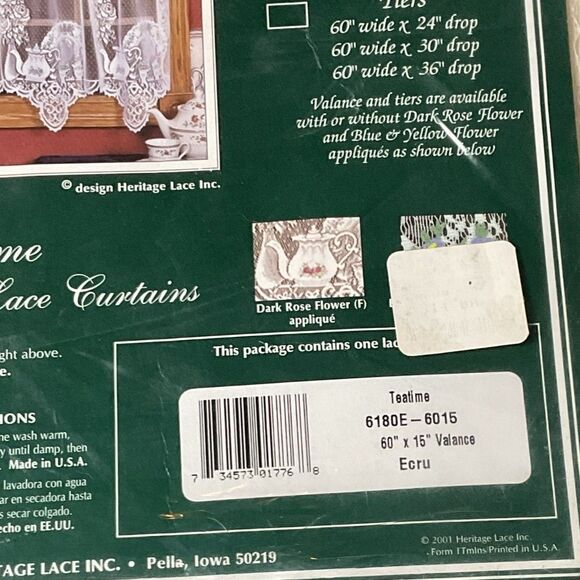Vintage Heritage Lace Curtains - Picture 4 of 4